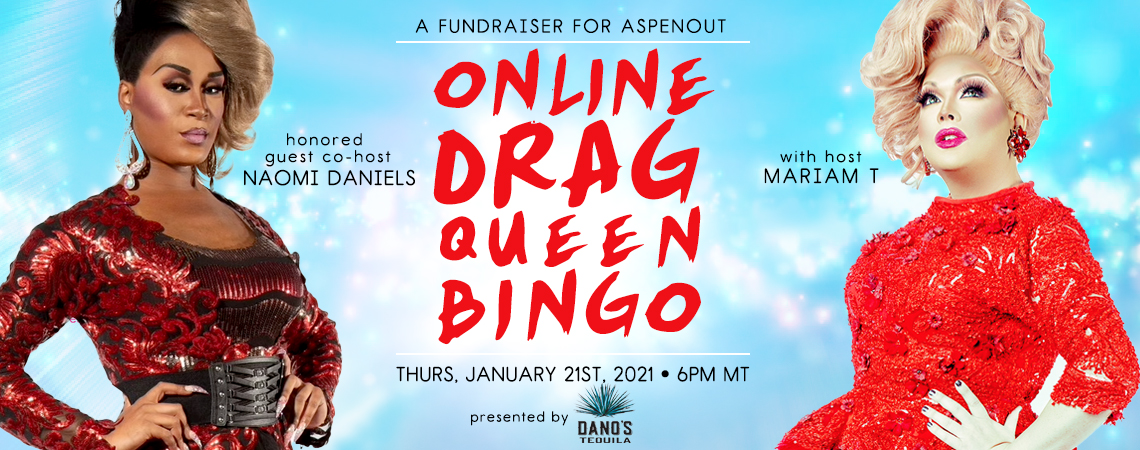 Virtual Drag Queen Bingo – AGSW 2021 Lite