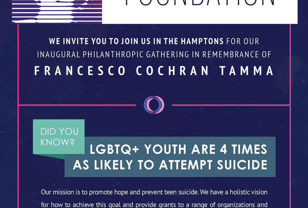 Francesco’s Foundation Launch Gala