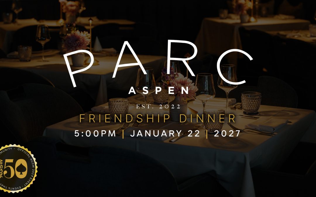 Friday Night Friendship Dinner – Parc